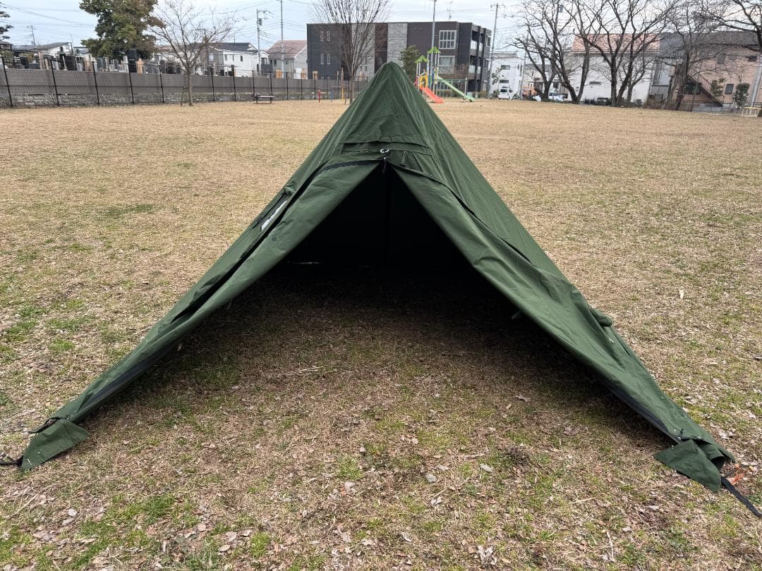 WOLFYOK TC ティピーテント ソロ薪ストーブお籠りに