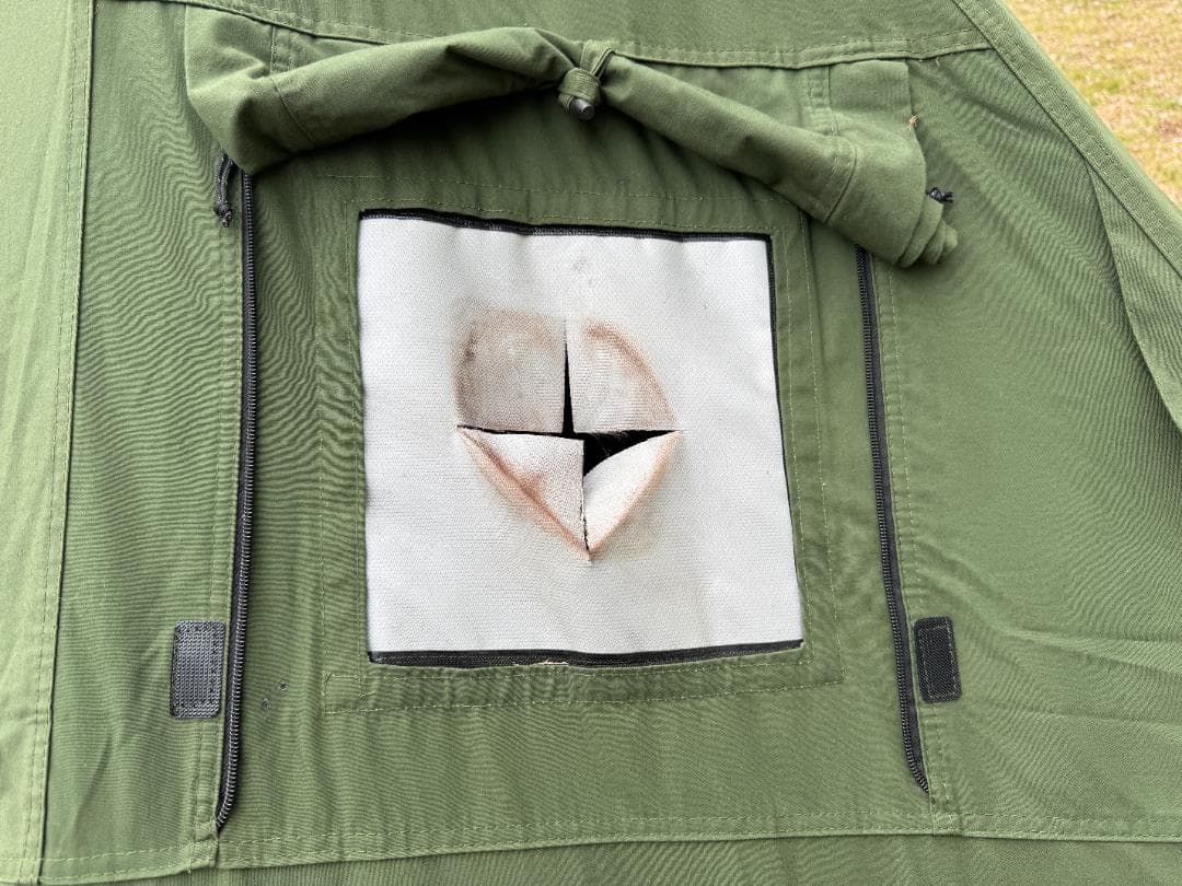 WOLFYOK TC ティピーテント ソロ薪ストーブお籠りに