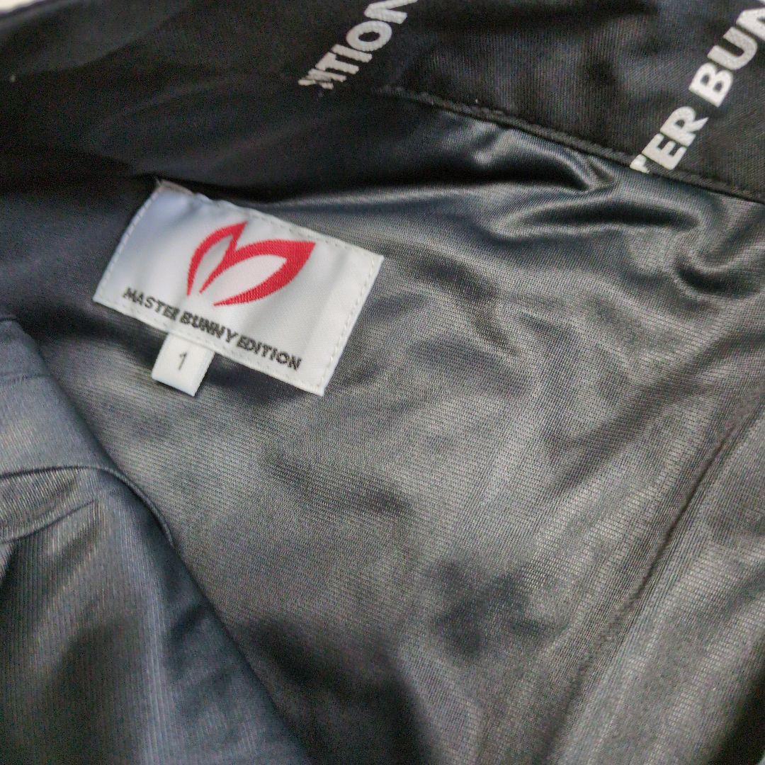 MASTER BUNNY マスターバニー ゴルフスカート ラメ 千鳥柄 黒 1