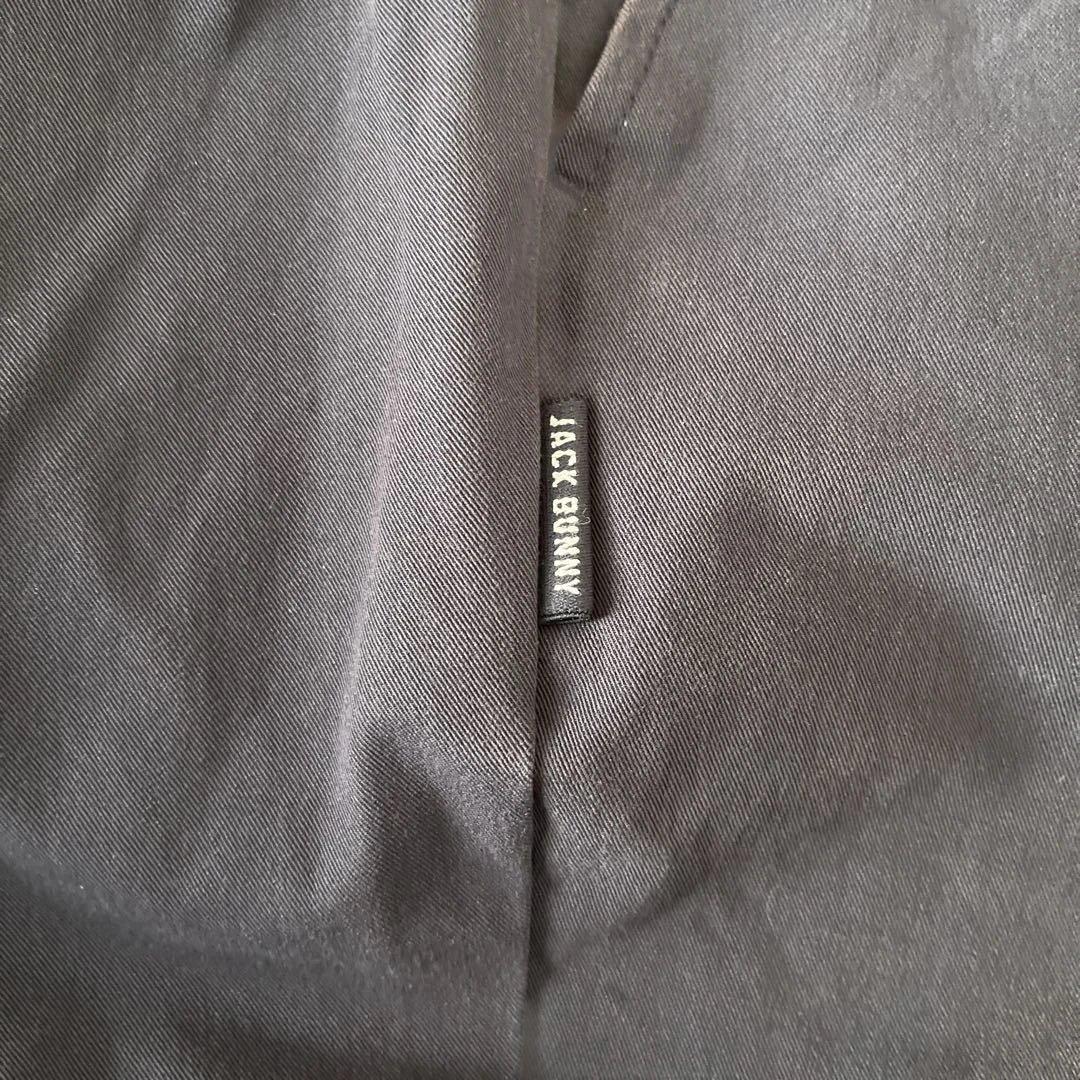 JACK BUNNY ネイビー スリムフィットパンツ ロゴ入り　Lサイズ