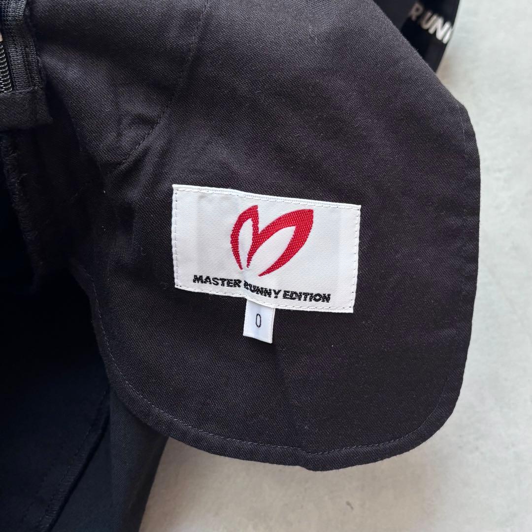 MASTER BUNNY EDITION ストレッチスカート スリット ロゴ刺繍