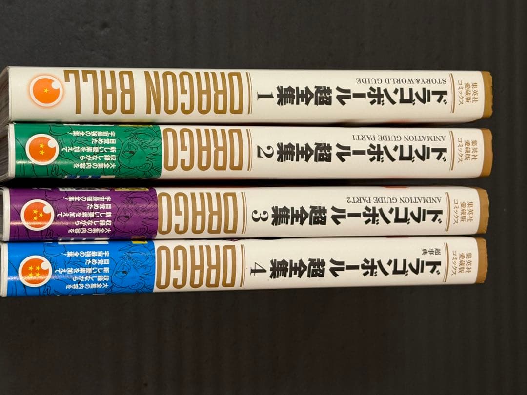 ドラゴンボール超全集 全巻初版 セット