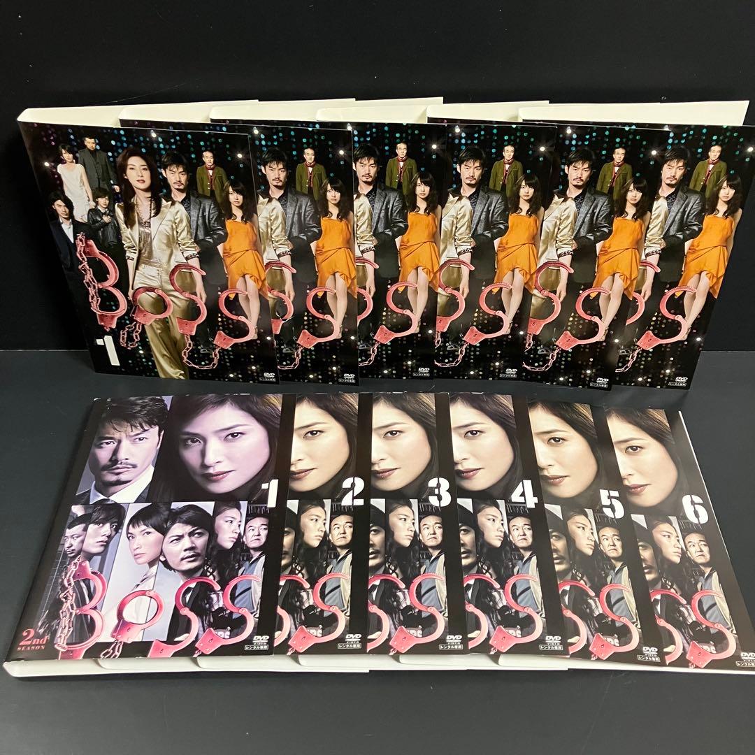 BOSS シーズン1+2 レンタルDVD TVドラマ 全巻完結セット