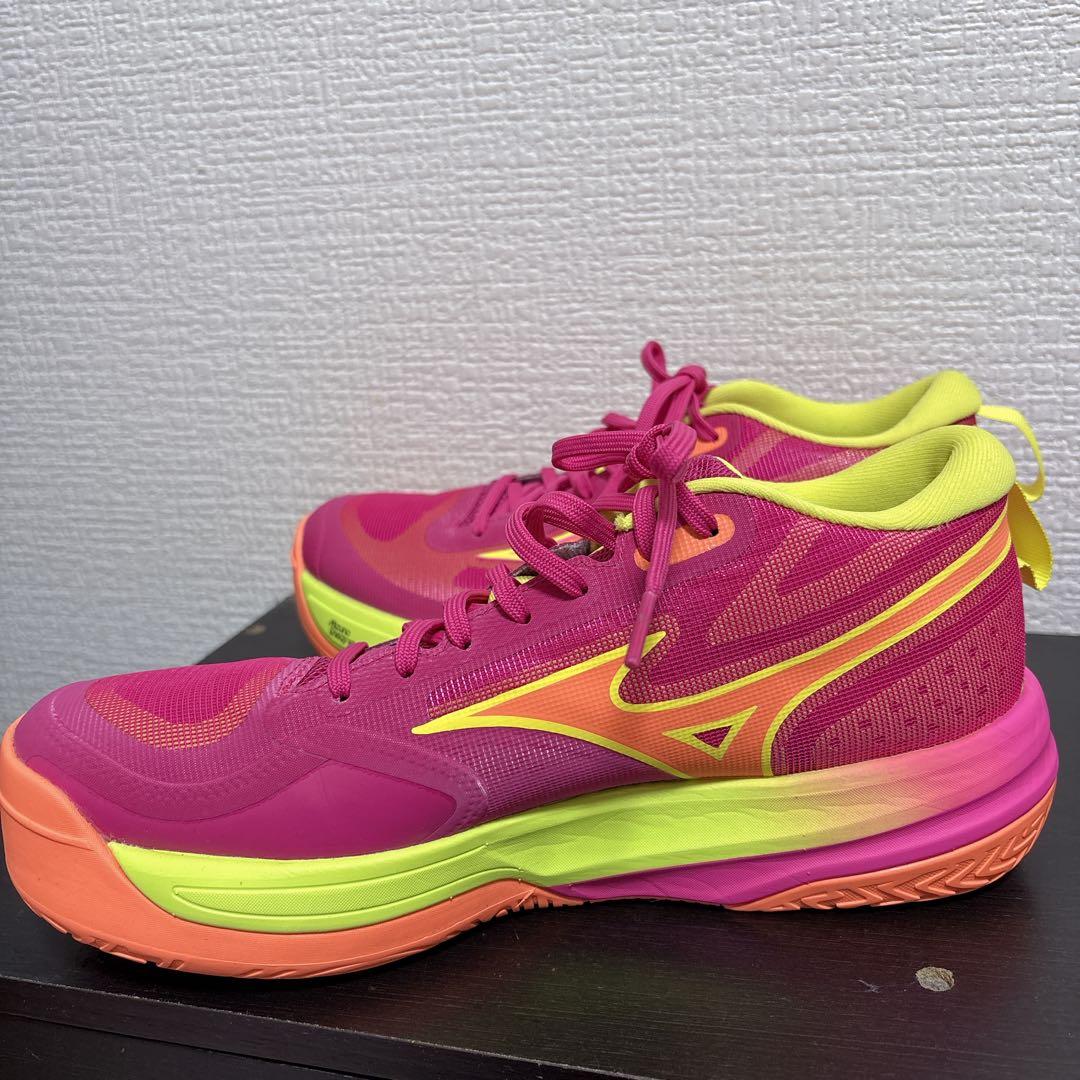 MIZUNO バレーボール シューズ 26.5 匿名配送 送料無料 ピンク 新作