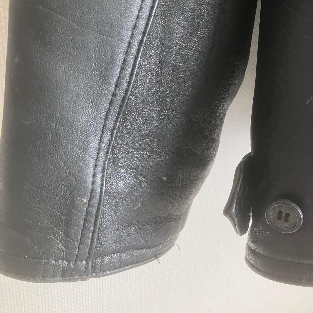 WeatherPROOF　本革　レザー　ジャケット　ボア付き　ブラック　XXL