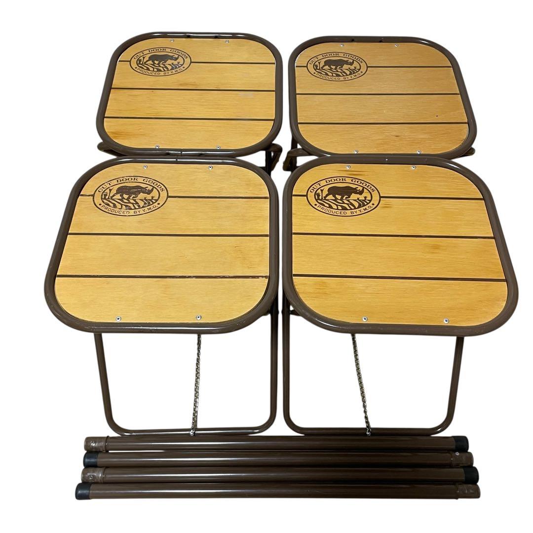 ウッドピクニックテーブル キャンプ キャンプテーブル ビンテージ テーブルセット