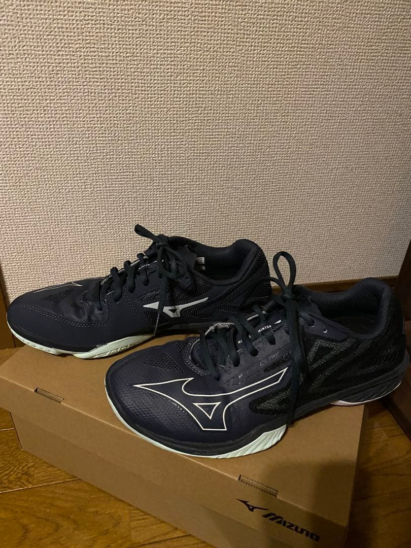 【ベルママ】Mizuno バドミントンシューズ 25.5cm