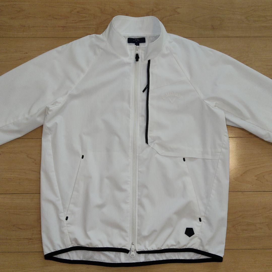 Mサイズ 美品【Callaway】キャロウェイ 裏地付 フルジップジャケット