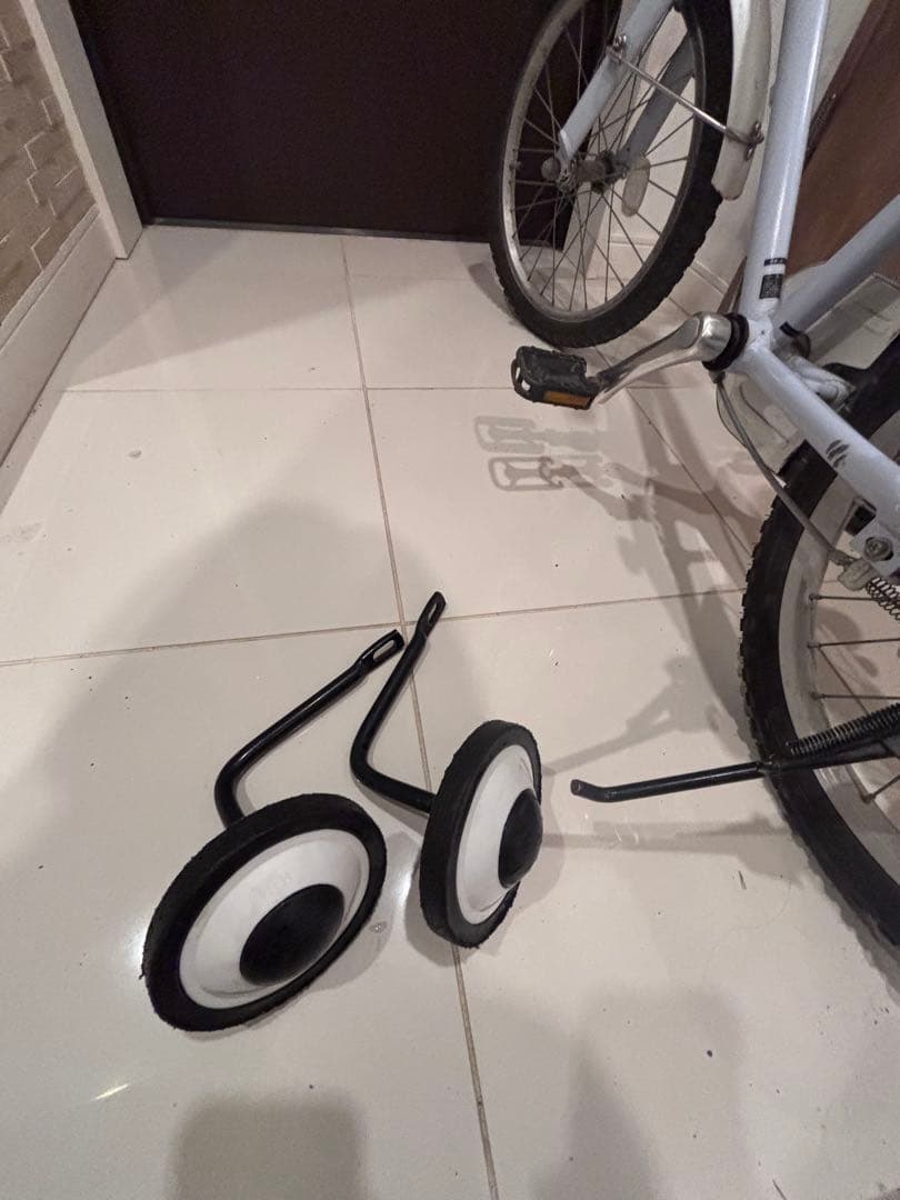 KhodaaBloom 幼児用自転車 ホワイト　18インチ