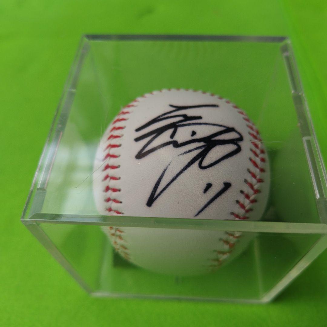 レア限定品、大谷翔平選手の直筆サイン入りボールです 透明ケース付き