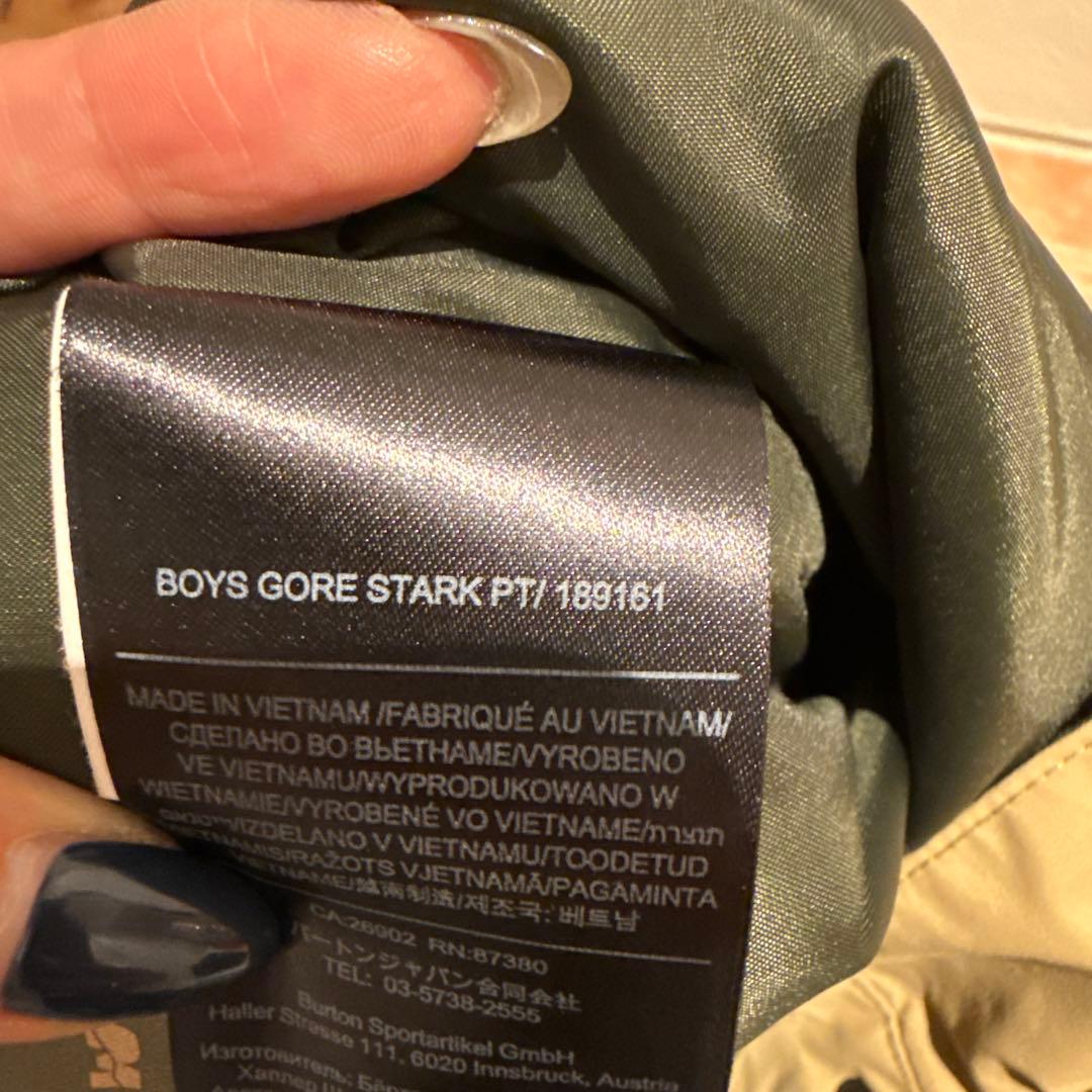 Burton バートン gore-tex スノボ スキーウエア