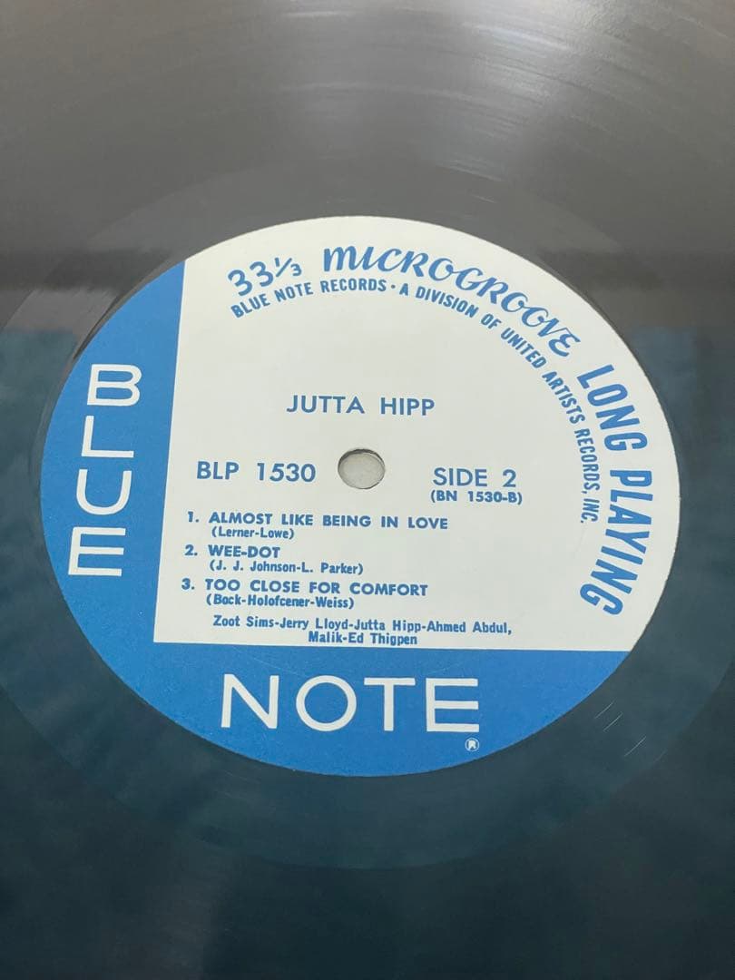 Jutta Hipp With Zoot Sims / UA青白レーベル