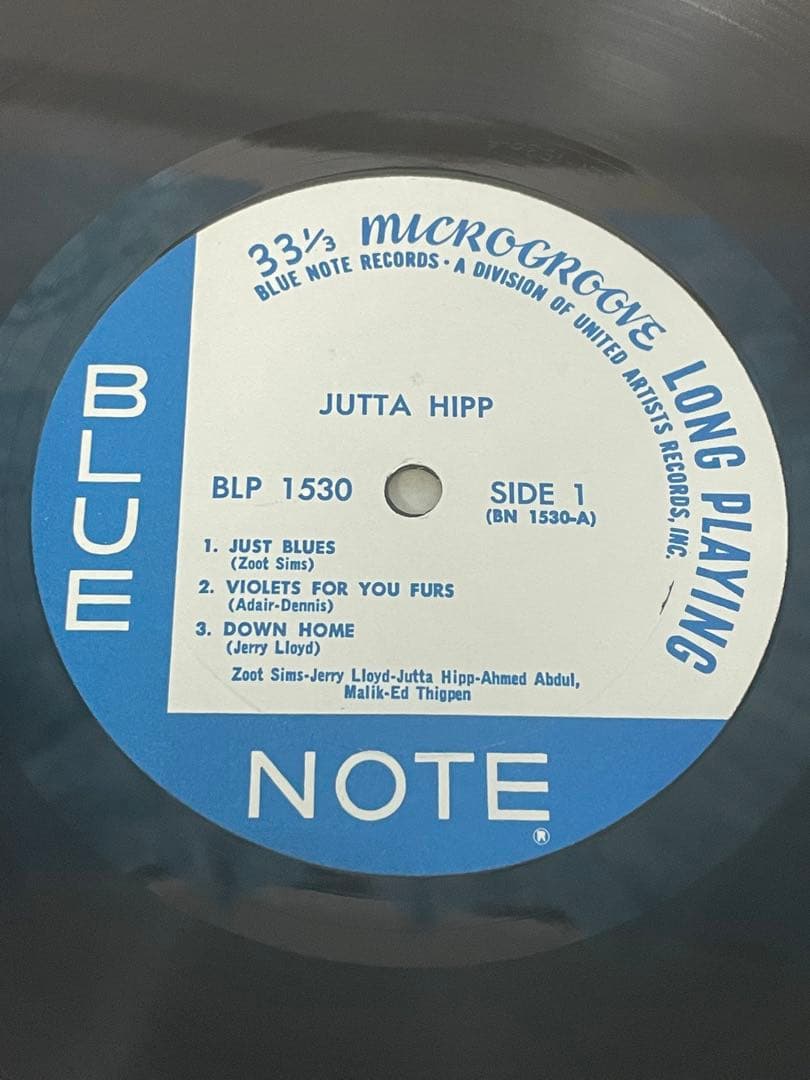 Jutta Hipp With Zoot Sims / UA青白レーベル