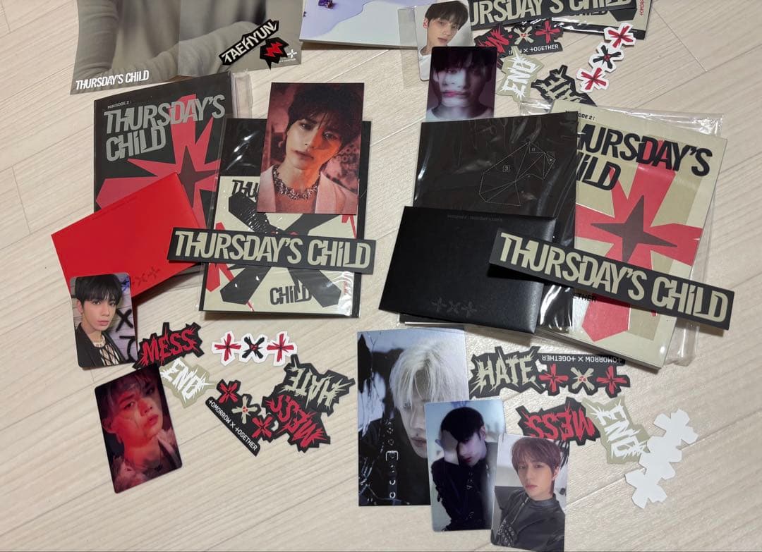 TXT アルバム　CD シーグリ　まとめ売り　トレカ