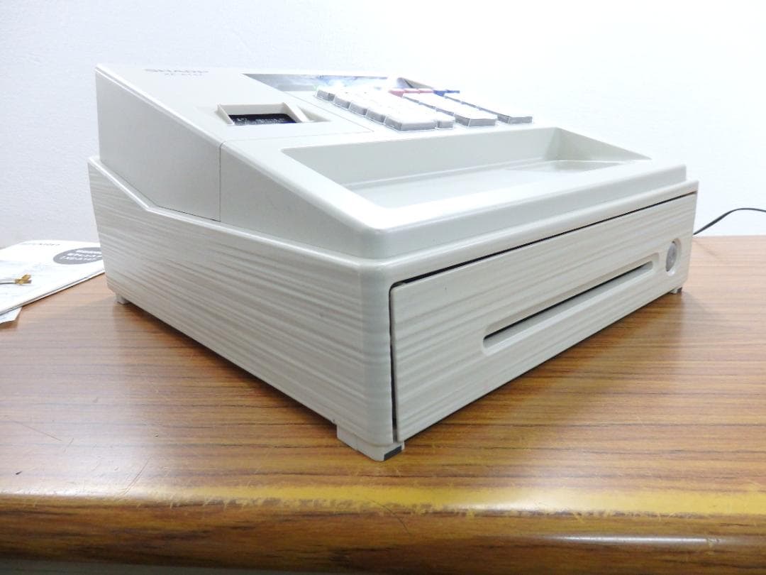 9120 綺麗 設定無料 XE-A147-W レジスター　8部門 インボイス