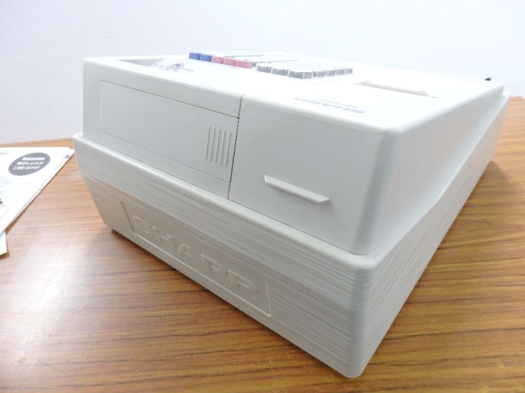 9120 綺麗 設定無料 XE-A147-W レジスター　8部門 インボイス