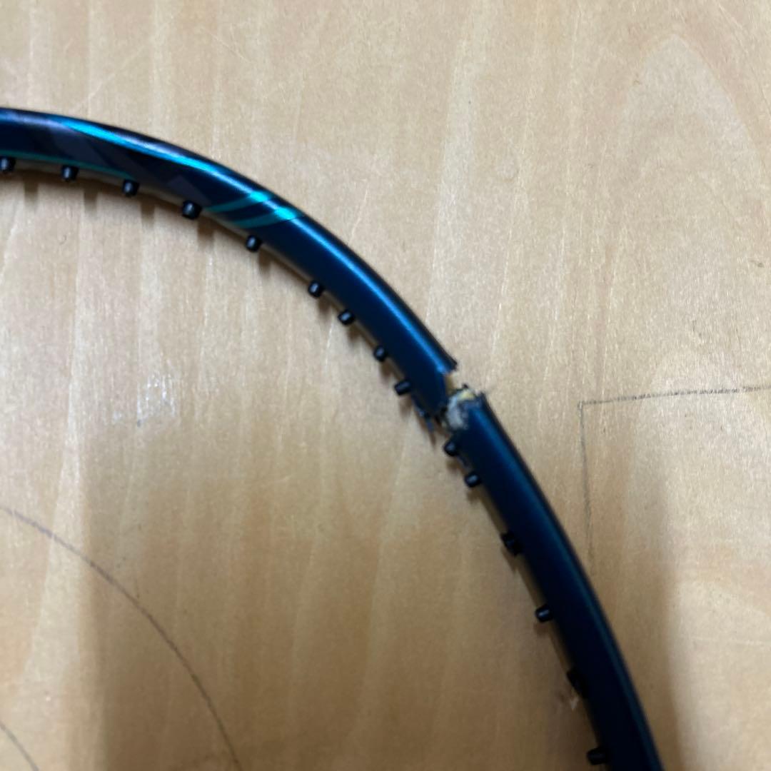 バドミントンラケット ジャンク品 ナノフレア800プロ アストロクス77