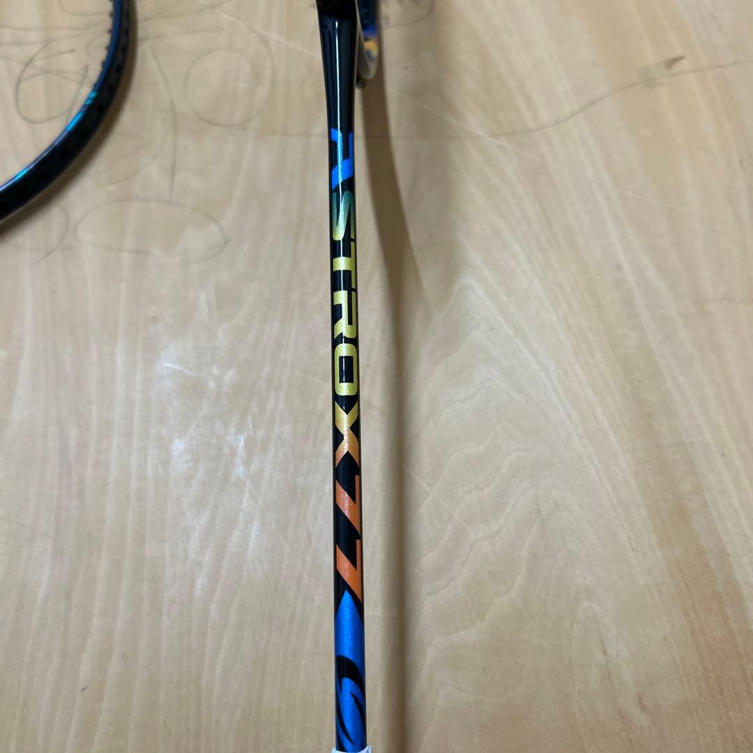 バドミントンラケット ジャンク品 ナノフレア800プロ アストロクス77