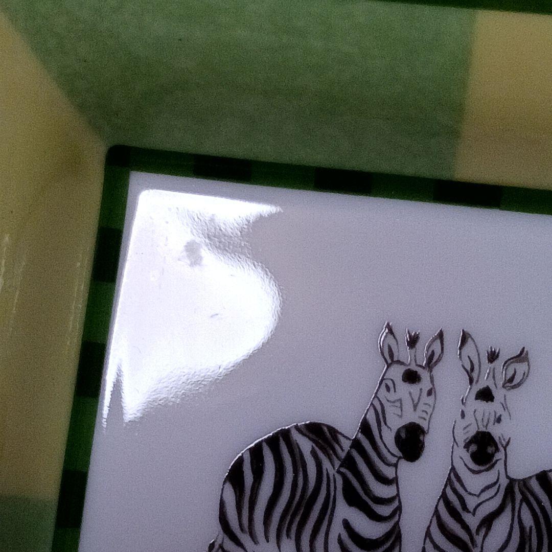 エルメス アフリカ プレートスクエア トレイ トレー 小物入れ 灰皿