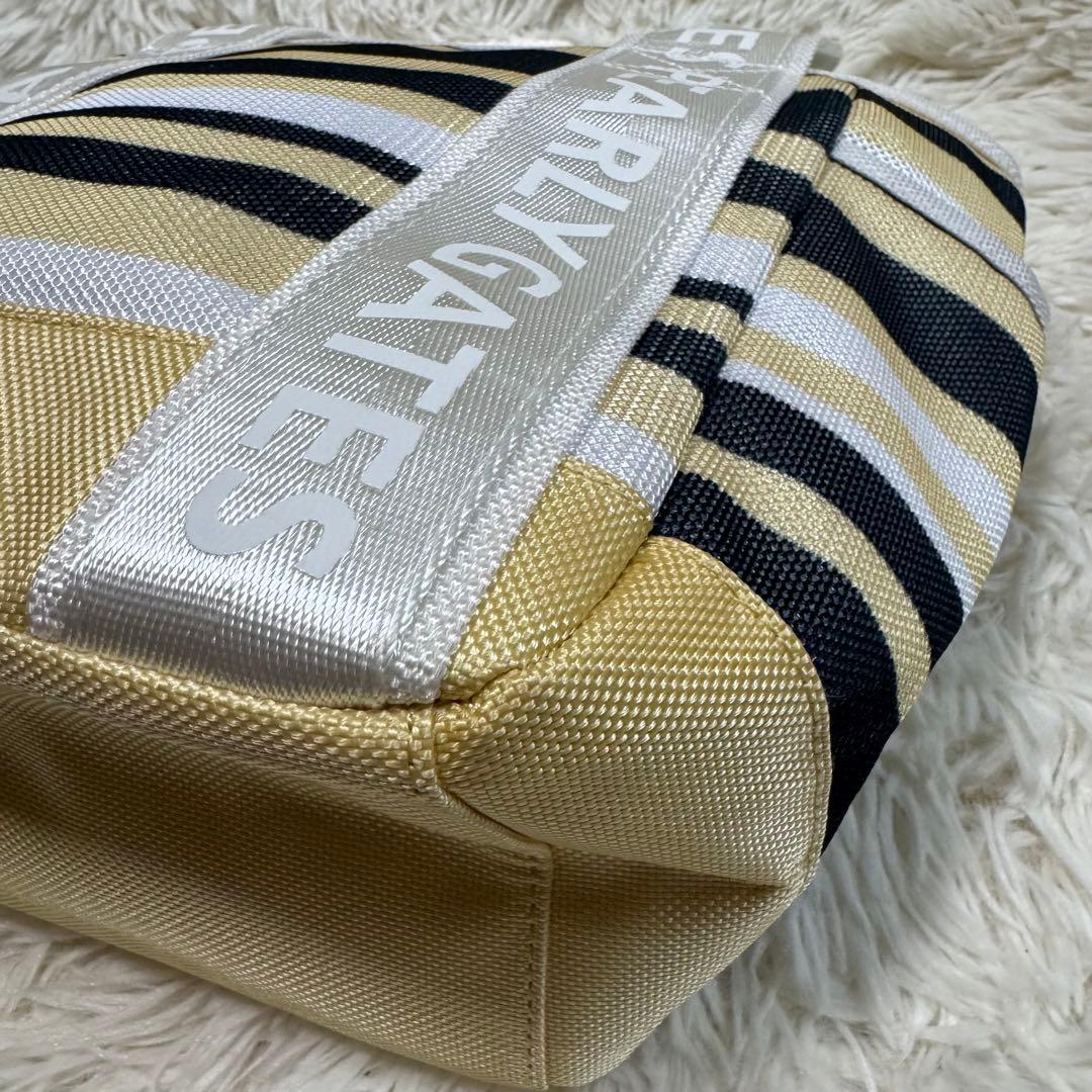 PEARLY GATES（パーリーゲイツ）　マルチボーダー柄　カートバッグ