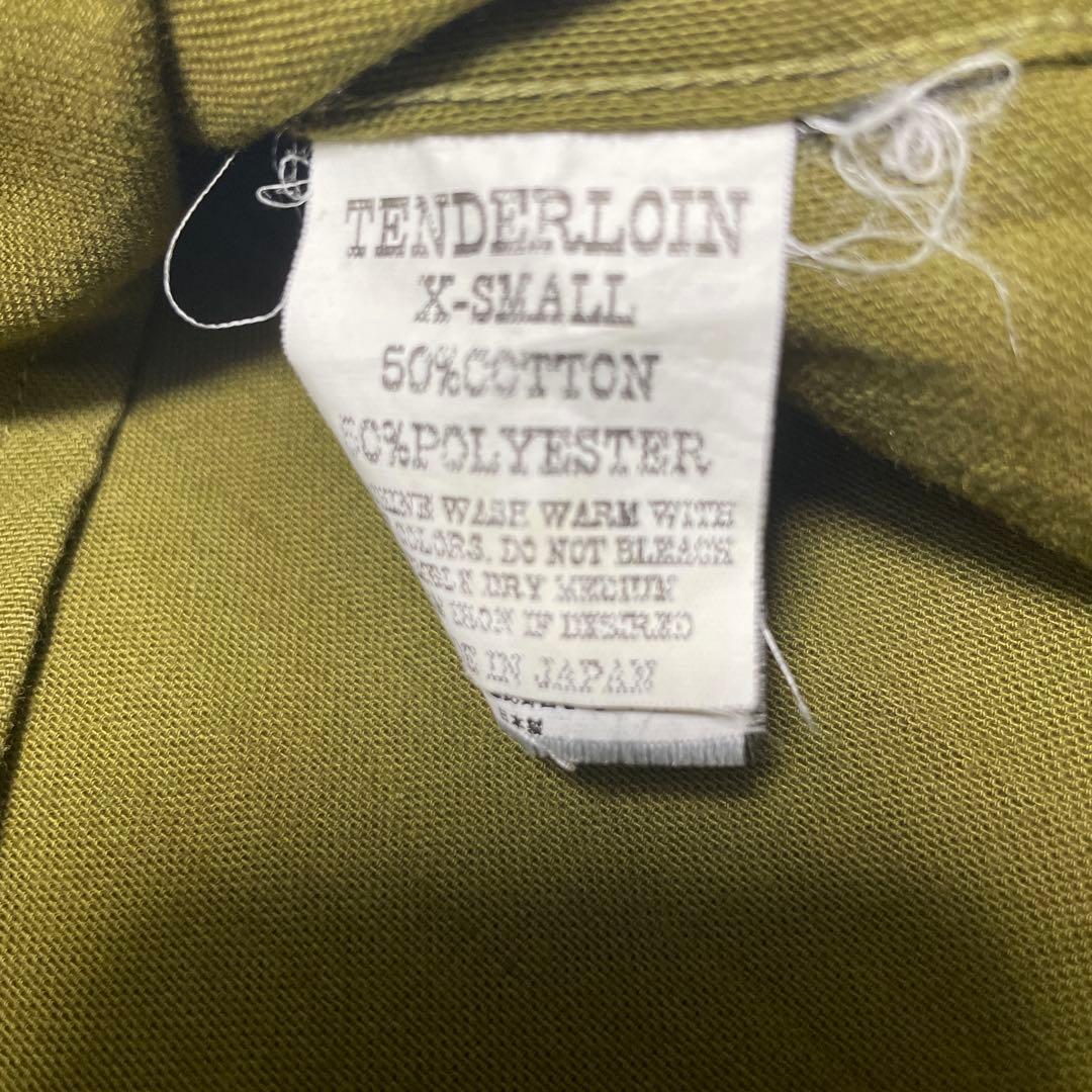 テンダーロイン ボーリングシャツ　T-BOWL オリーブ　グリーン　サイズXS