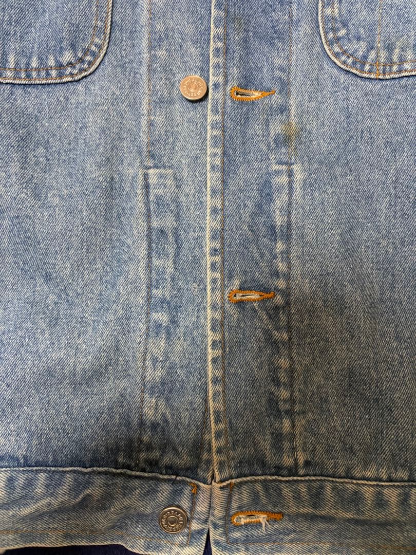y*4様 白タグ 80s USA製　ポロラルフローレン　デニムブルゾン　デニムジ