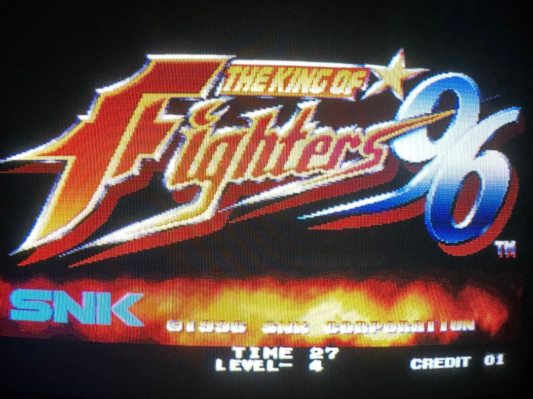 SNKMVSザキングオブファイターズ96カセットです、