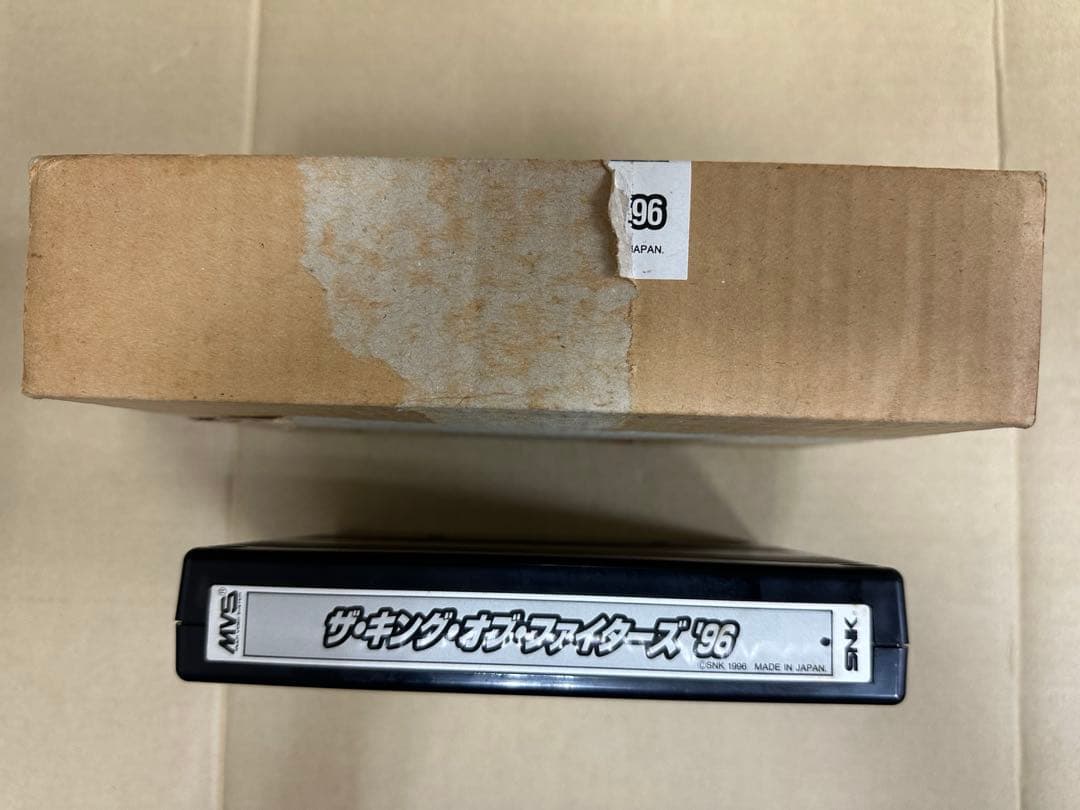SNKMVSザキングオブファイターズ96カセットです、