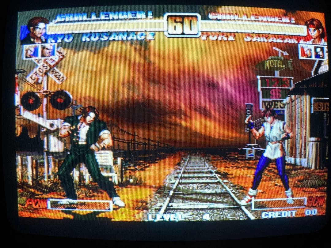 SNKMVSザキングオブファイターズ96カセットです、