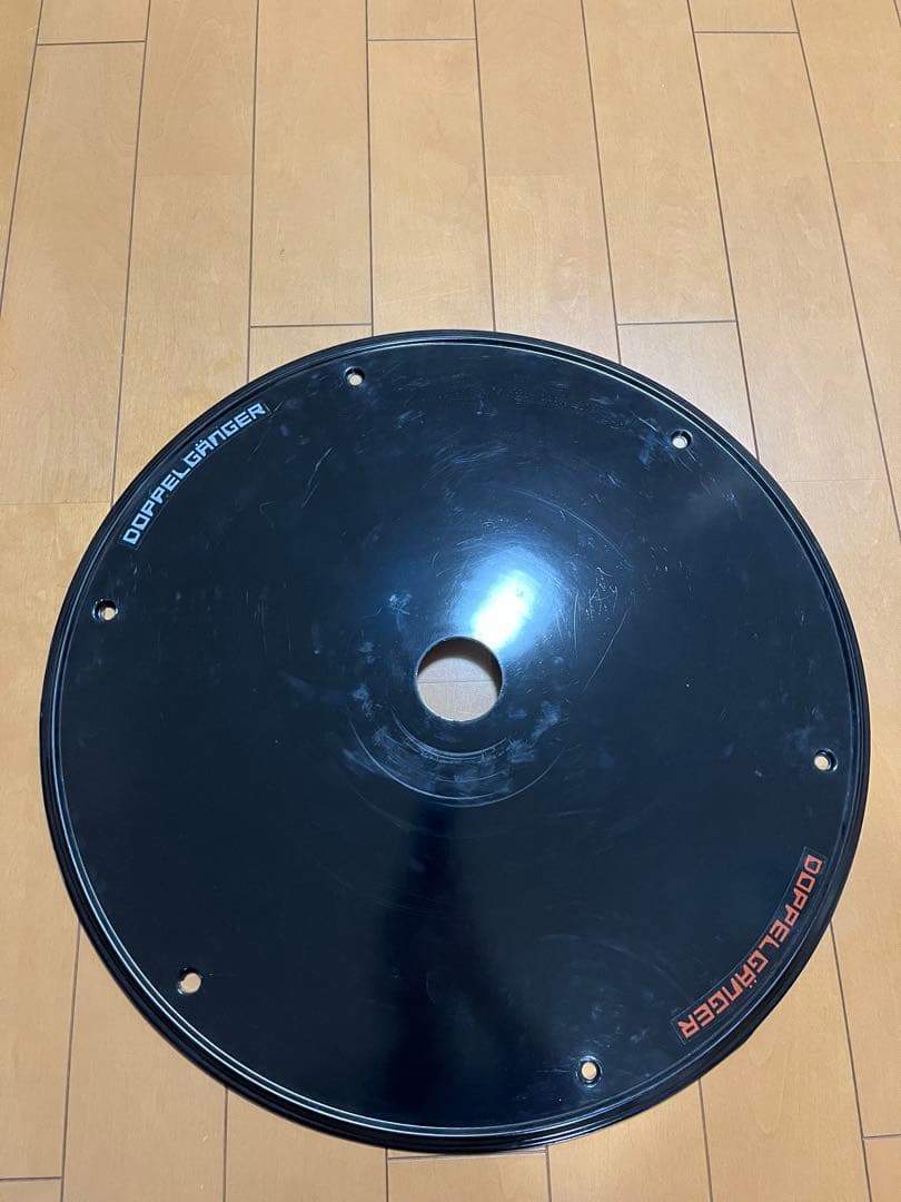 DOPPELGANGERリアホイールカバー黒700c