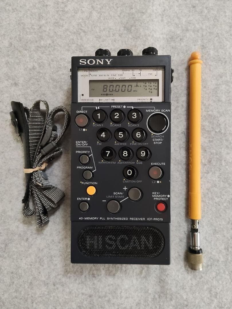 SONY ICF-PRO70 整備品 受信良好 美品