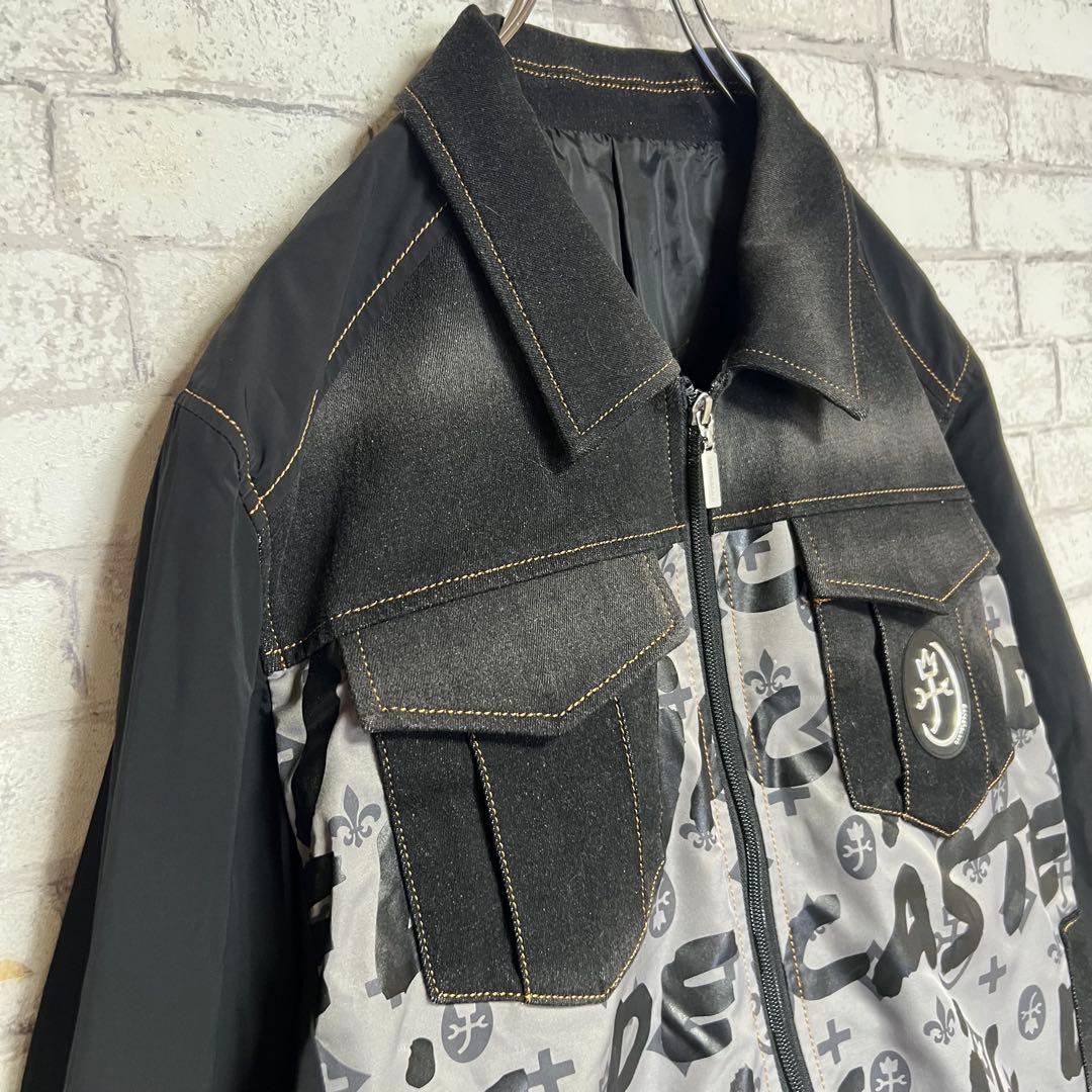 特価！CASTELBAJAC カステルバジャック デニム切替ジャケット/ブルゾン