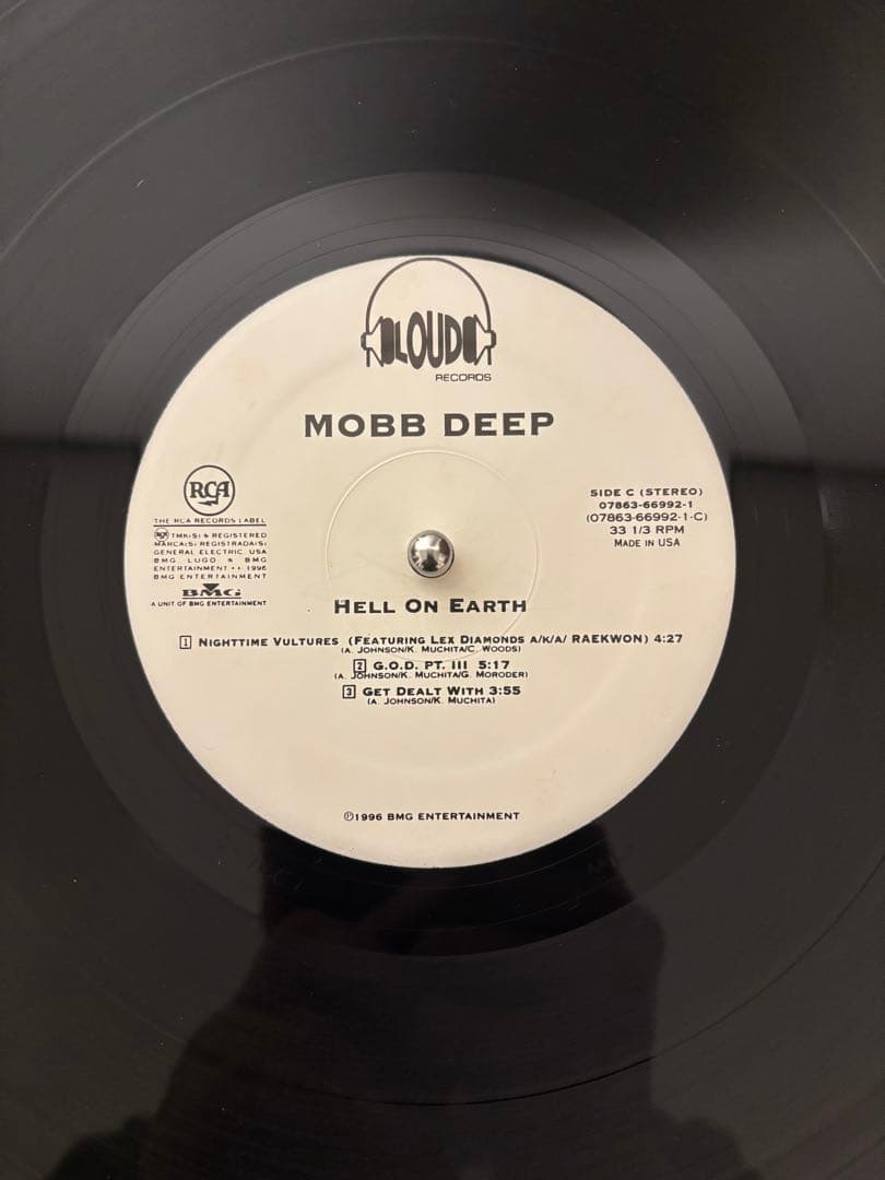 USオリジナル MOBB DEEP 「HELL ON EARTH 」2LP