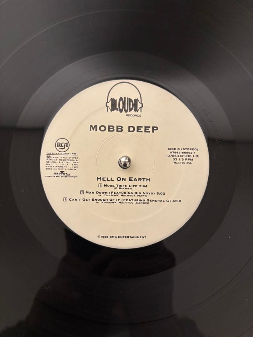 USオリジナル MOBB DEEP 「HELL ON EARTH 」2LP