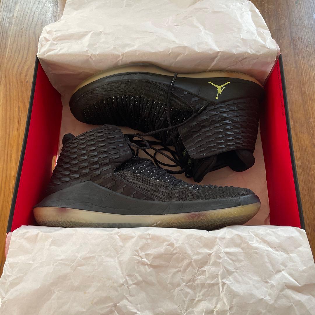 【希少美品】JORDAN 34 ブラックキャット 28.5