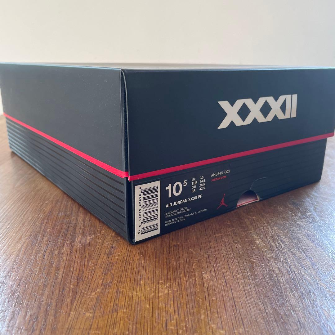 【希少美品】JORDAN 34 ブラックキャット 28.5