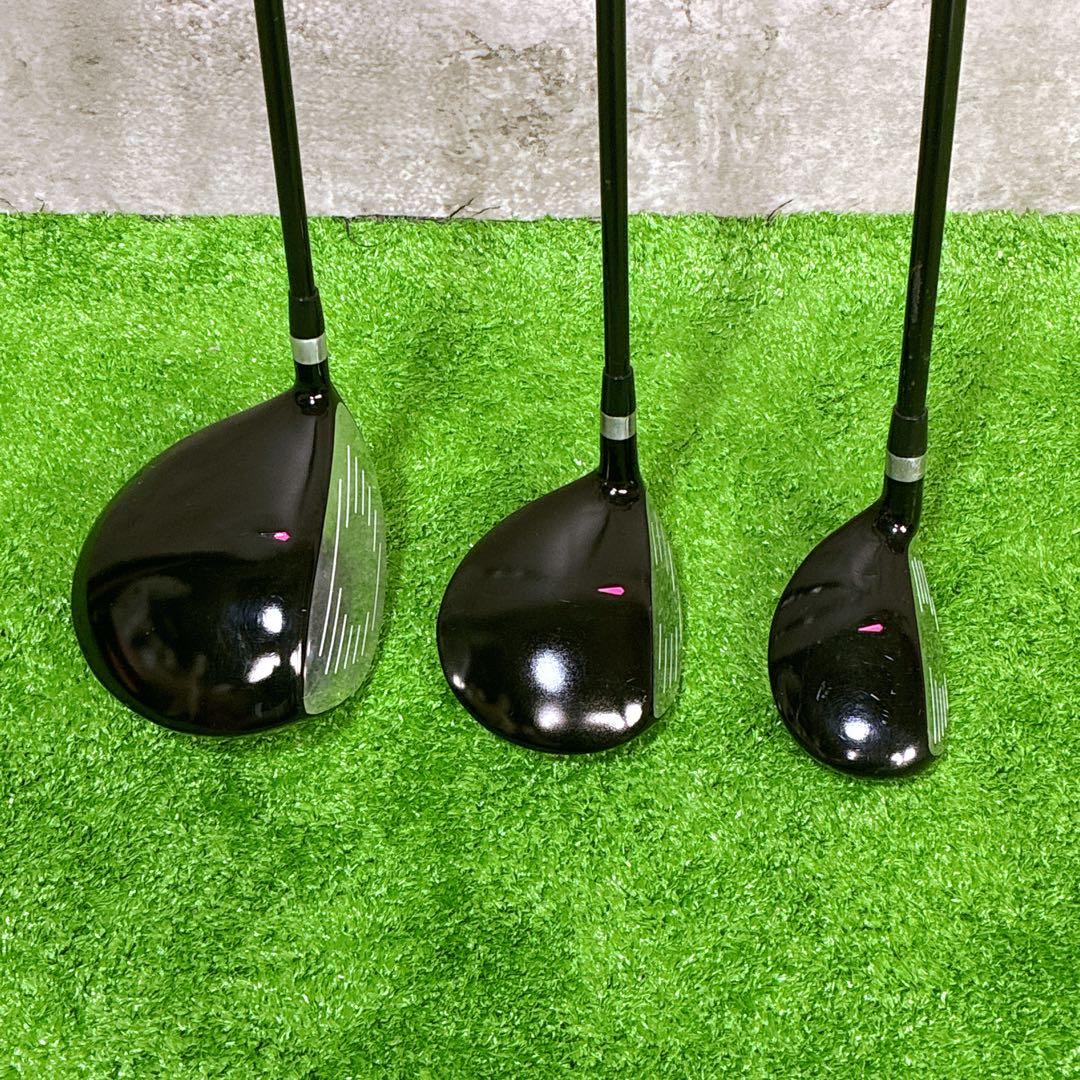 キャロウェイ ソレイル キャディーバッグ付 レディースゴルフ 10本セット