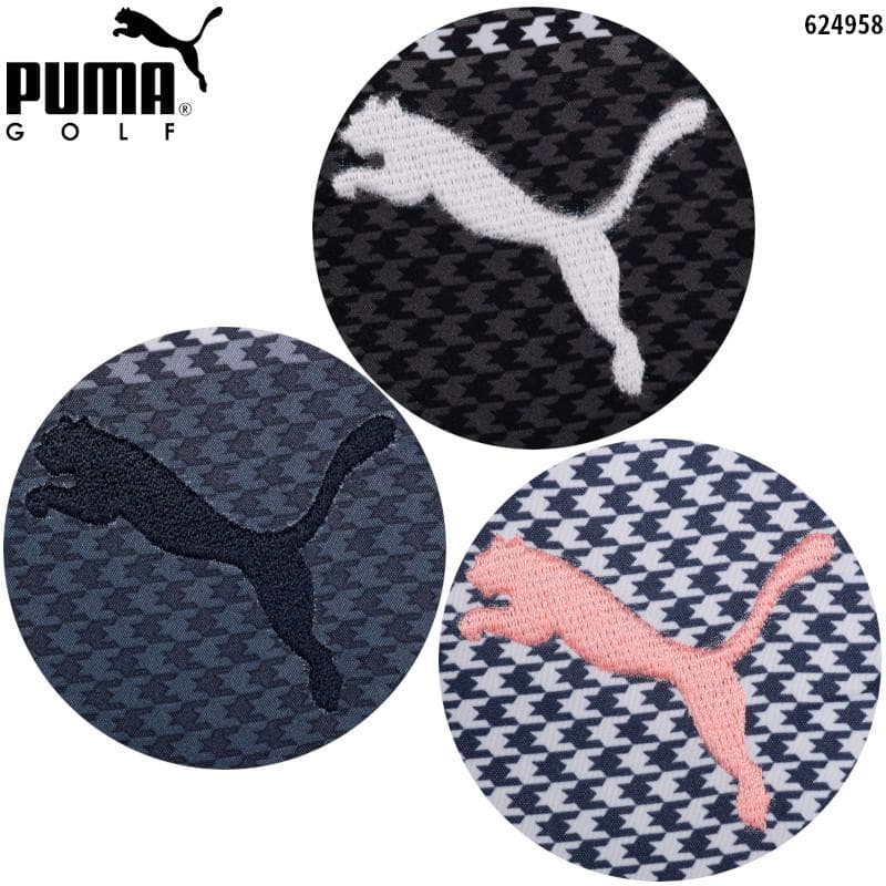 新品●プーマ ゴルフ●秋・冬 中綿テーパードパンツ 千鳥格子 スッキリシルエット