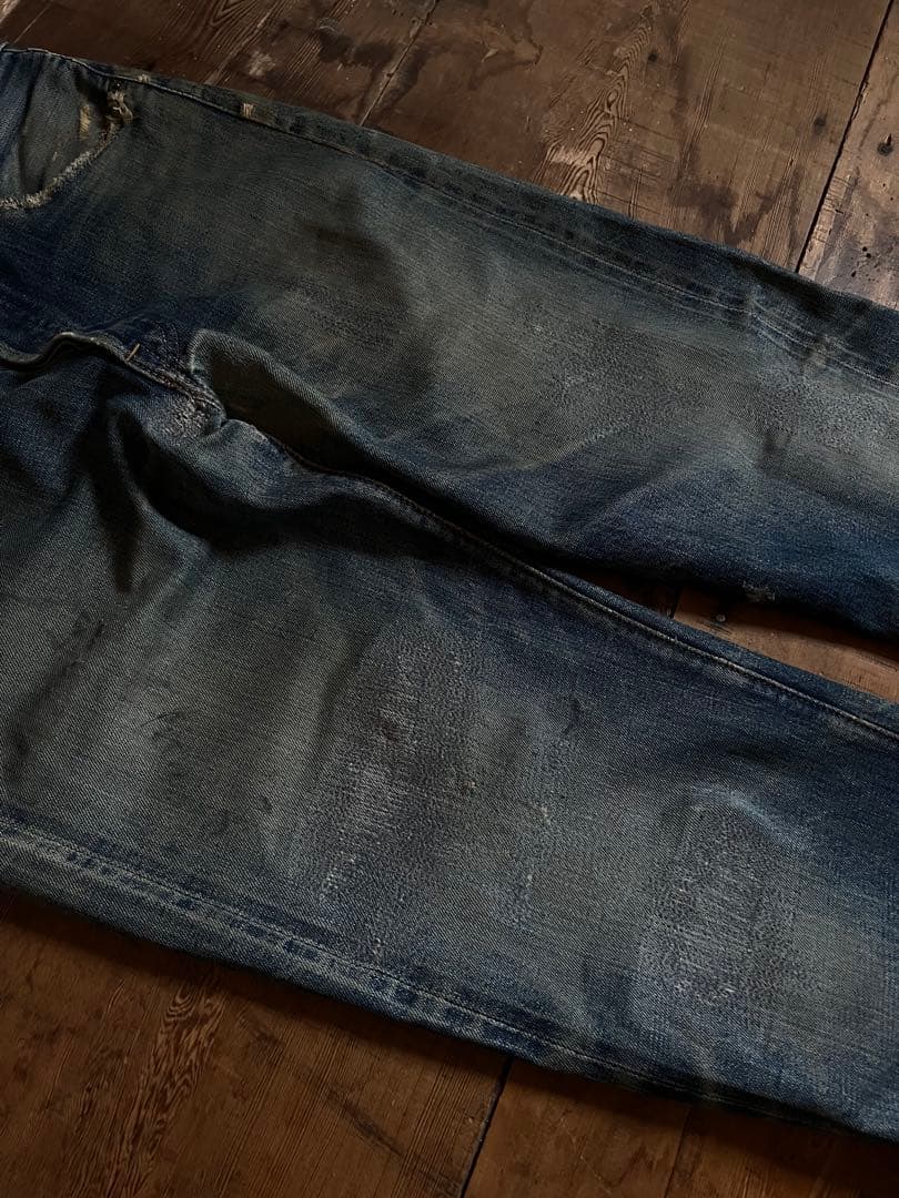 ハ*ダ様 60s levi's 501 BIGE ビッグE 鬼ヒゲ　ハチノス 神