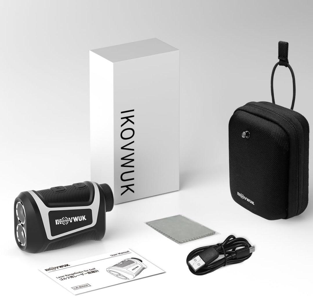 新品◆ ゴルフ距離計　レーザー距離計　測定器　充電式　1000yd