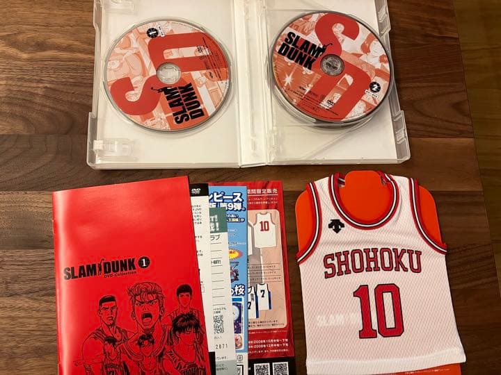 スラムダンクDVDコレクション 初回生産限定　特典ミニユニフォーム付き