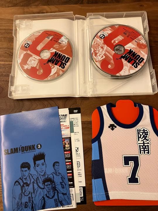 スラムダンクDVDコレクション 初回生産限定　特典ミニユニフォーム付き