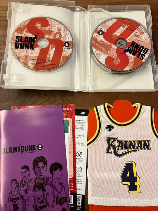 スラムダンクDVDコレクション 初回生産限定　特典ミニユニフォーム付き