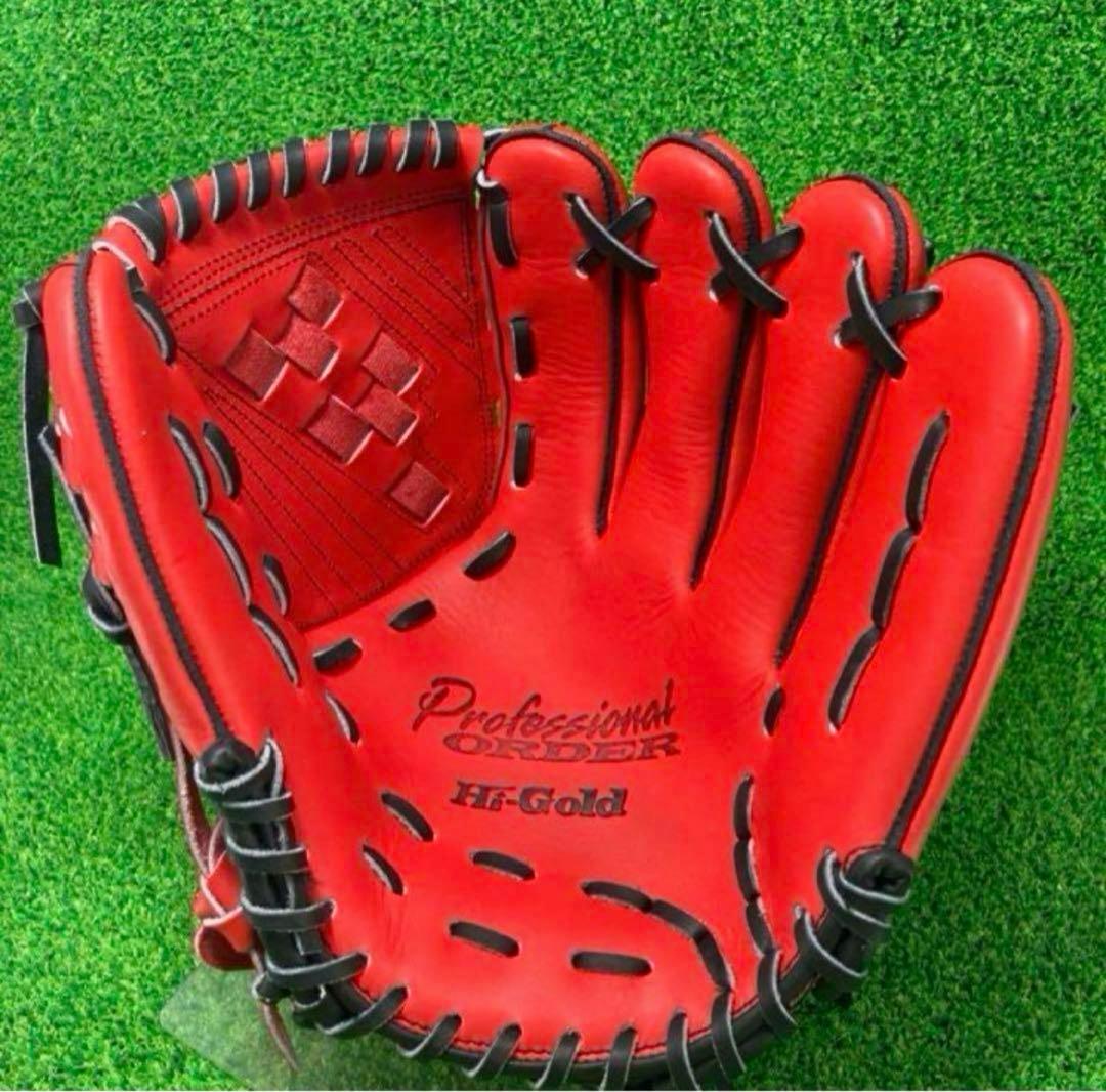 HI GOLD ハイゴールド 野球投手用硬式野球グローブ右投げ 52
