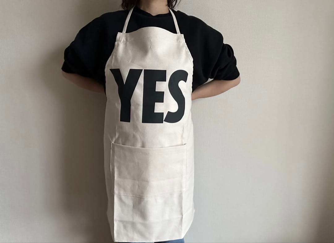 新品 定価以下 DRESSSEN ADULT APRON YESエプロン