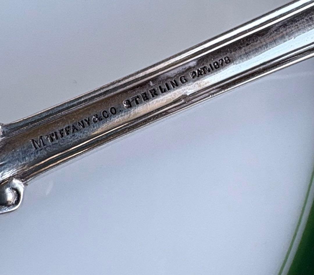 （至高）ティファニー オリンピアン ティースプーン ペア　スターリングシルバー