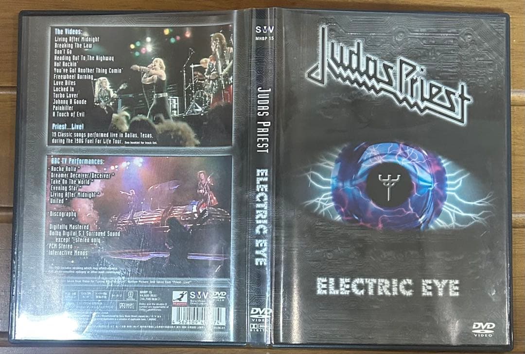 Judas Priestジューダス・プリーストDVDまとめ売り5枚セット