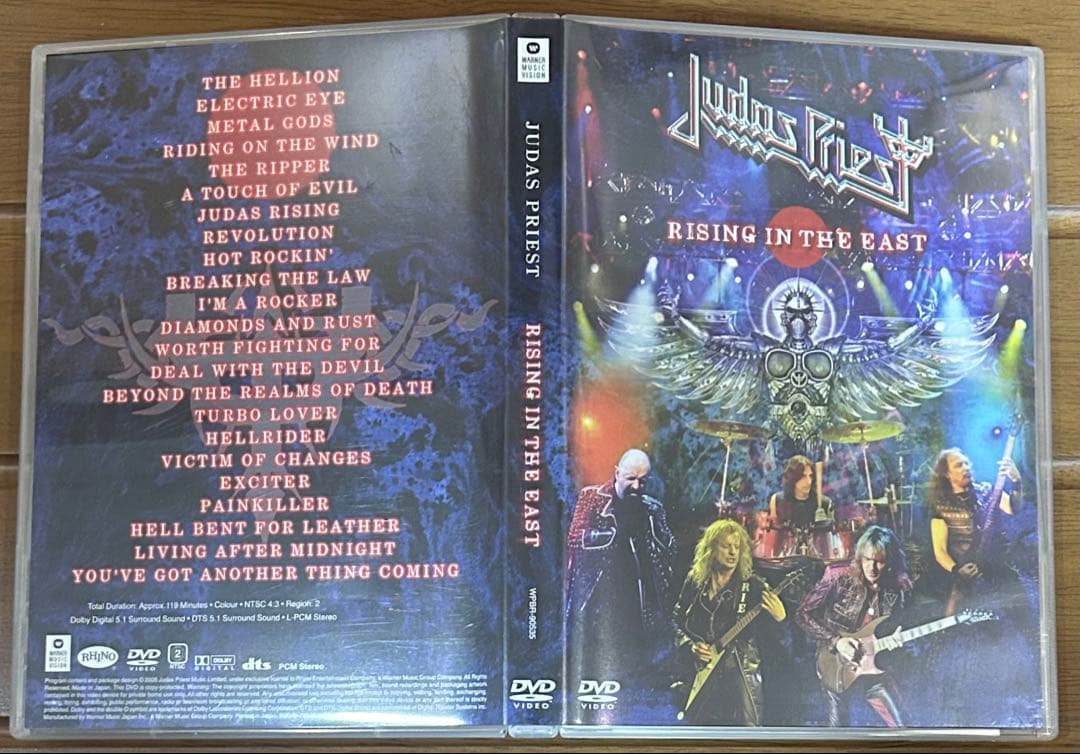 Judas Priestジューダス・プリーストDVDまとめ売り5枚セット