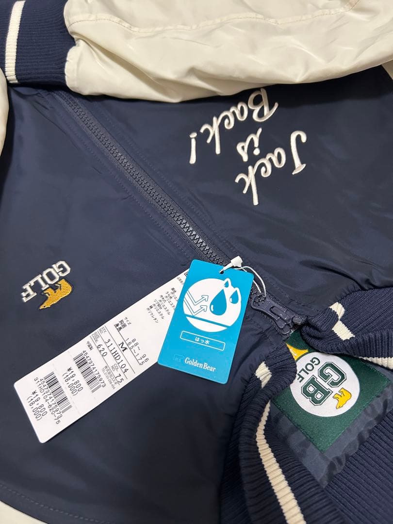 【タグ付未使用】GB GOLFスタジャン サイズM 311HD104-C39