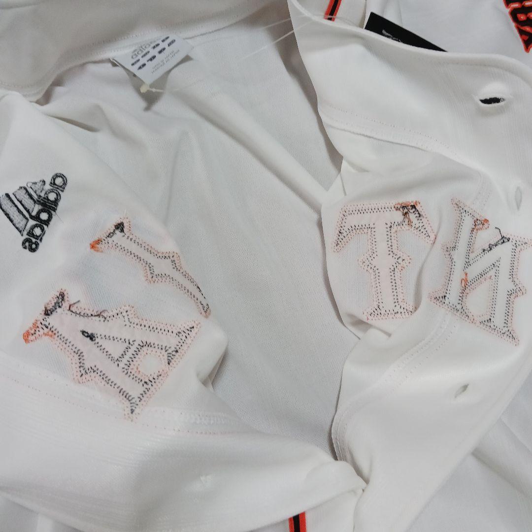 【刺繍Lサイズ】読売ジャイアンツ ハイクオリティ ユニフォーム アディダス